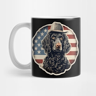 American Water Spaniel 4th of July Mug